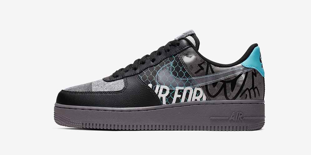 Nike Air Force 1 Muncul dengan Motif Graffiti